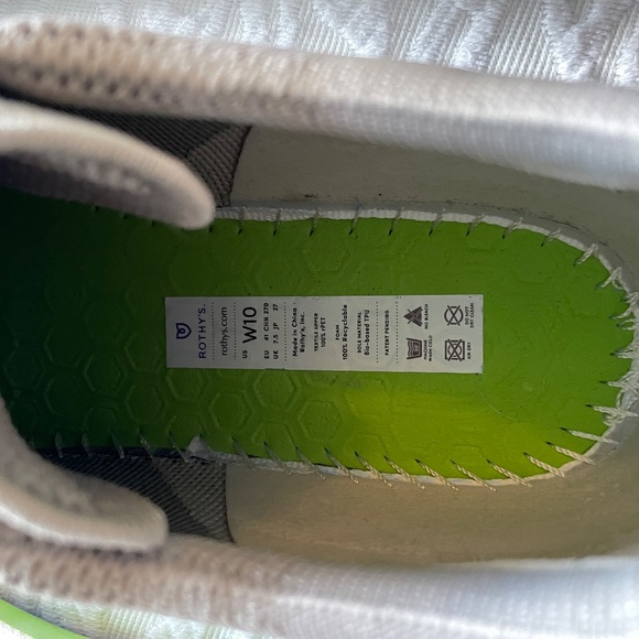 Rothy's The Lace Up — Women's Size 10 in Gray - Picture 9 of 10